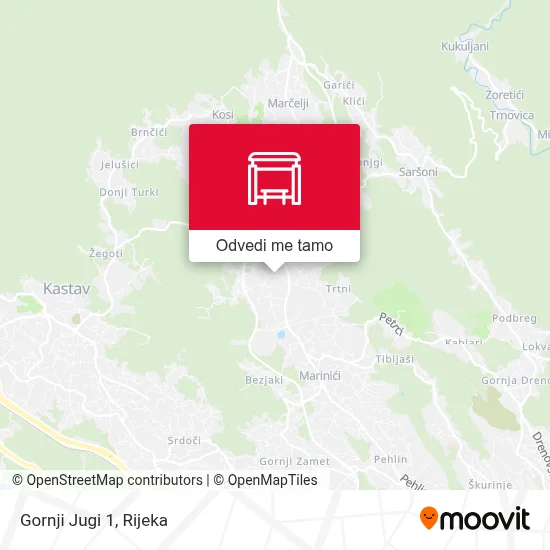 Karta Gornji Jugi 1