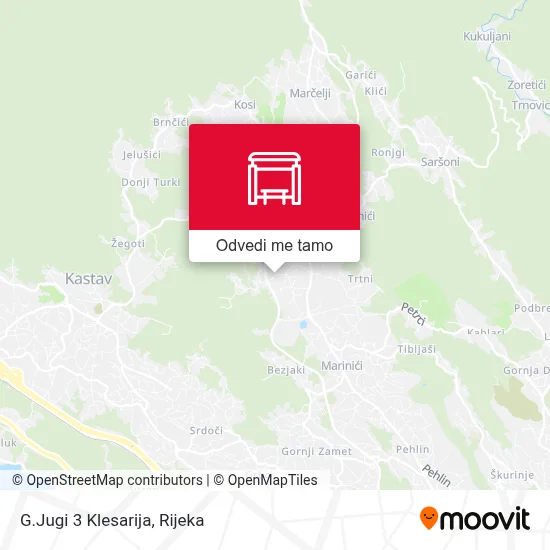 Karta G.Jugi 3 Klesarija