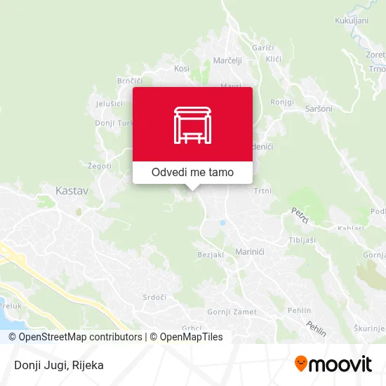Karta Donji Jugi