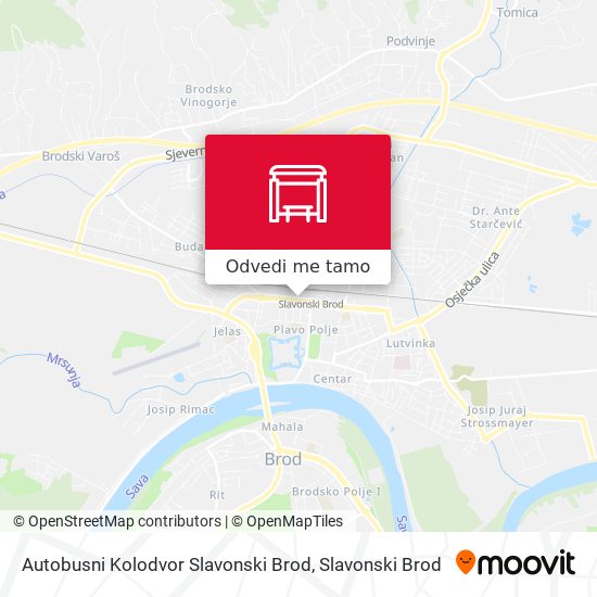 Karta Autobusni Kolodvor Slavonski Brod