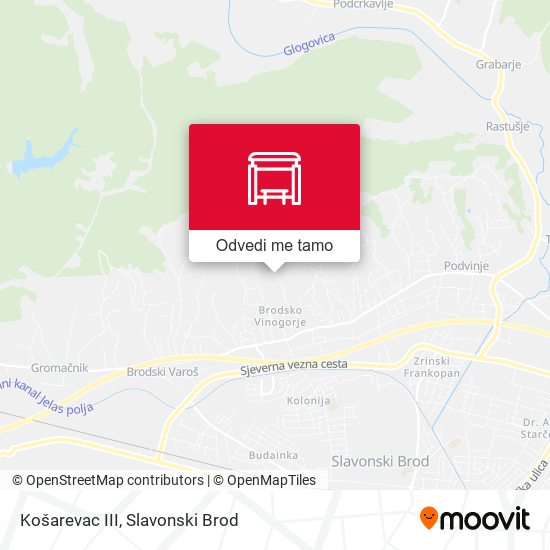 Karta Košarevac III