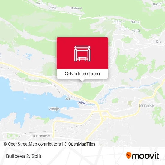 Karta Bulićeva 2