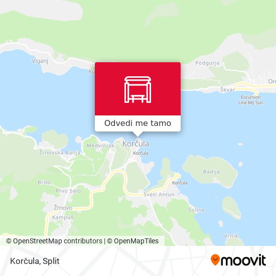 Karta Korčula