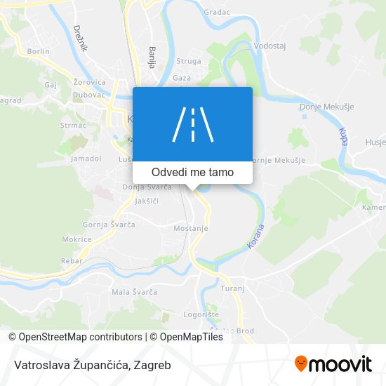 Karta Vatroslava Župančića
