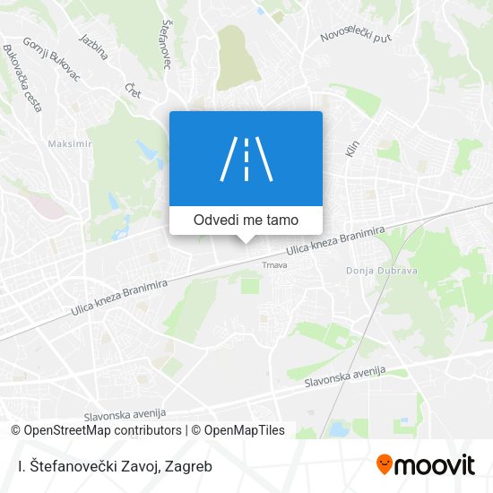 Karta I. Štefanovečki Zavoj