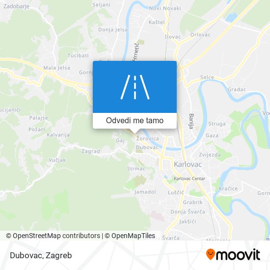 Karta Dubovac