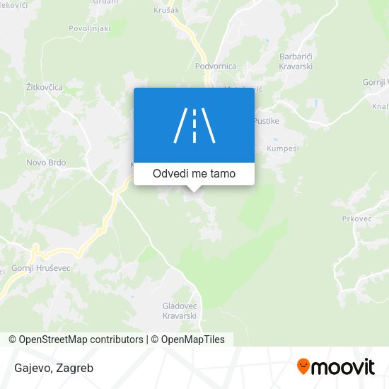 Karta Gajevo