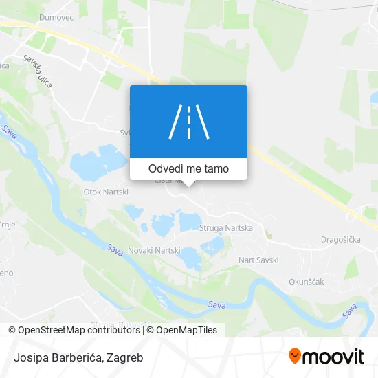 Karta Josipa Barberića