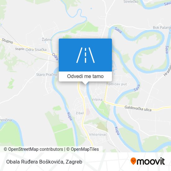 Karta Obala Ruđera Boškovića