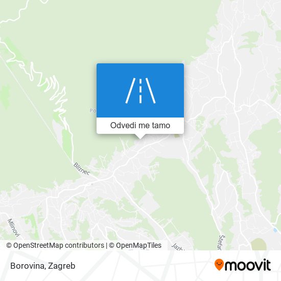 Karta Borovina