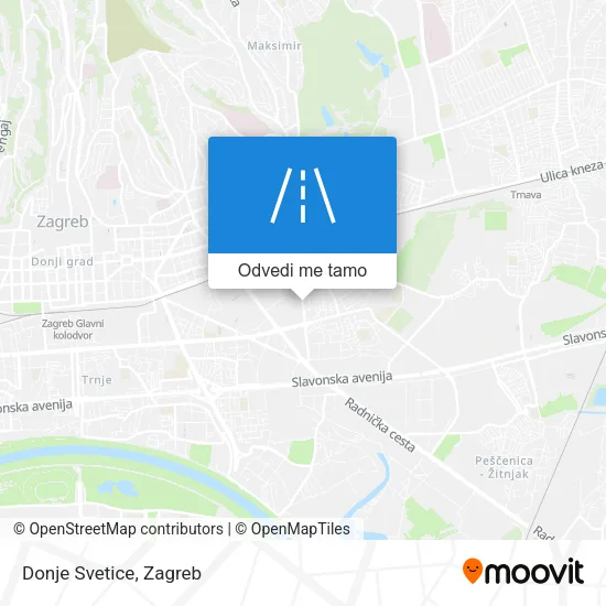 Karta Donje Svetice