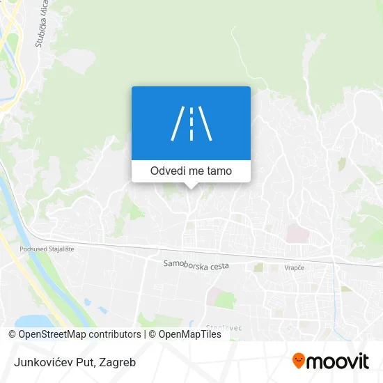 Karta Junkovićev Put