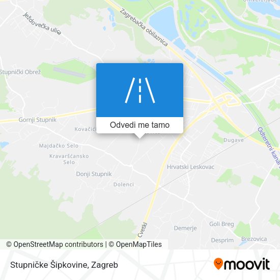 Karta Stupničke Šipkovine