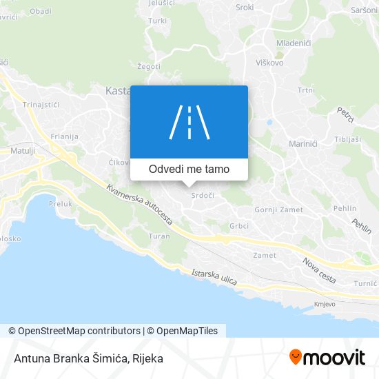 Karta Antuna Branka Šimića