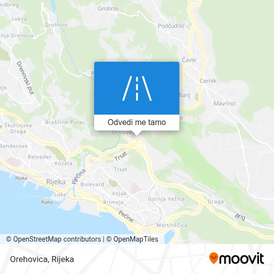 Karta Orehovica