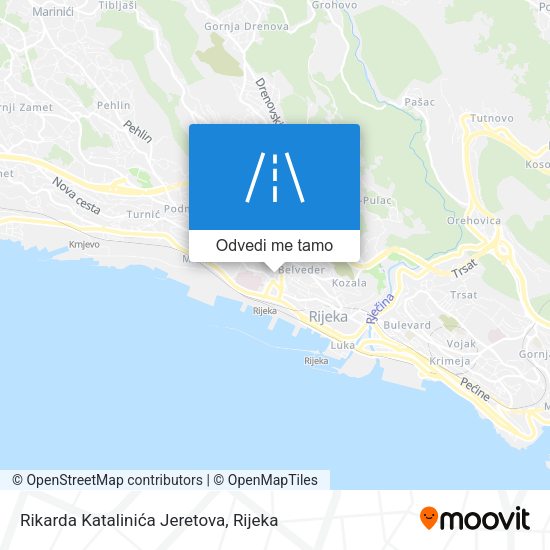 Karta Rikarda Katalinića Jeretova