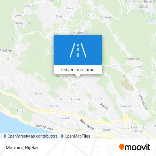 Karta Marinići