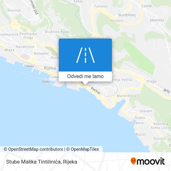 Karta Stube Malika Tintilinića