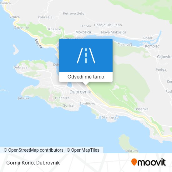 Karta Gornji Kono