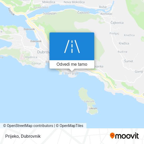 Karta Prijeko