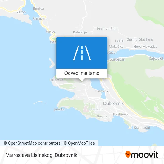 Karta Vatroslava Lisinskog