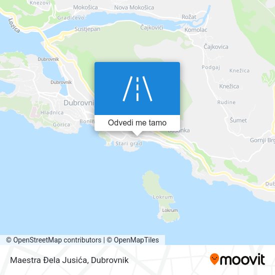 Karta Maestra Đela Jusića
