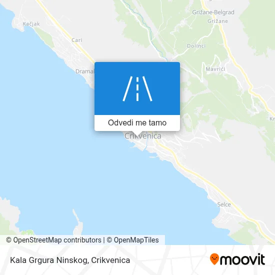 Karta Kala Grgura Ninskog