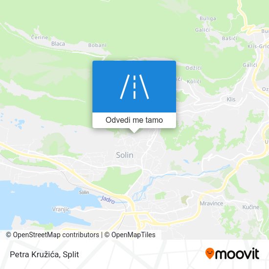 Karta Petra Kružića