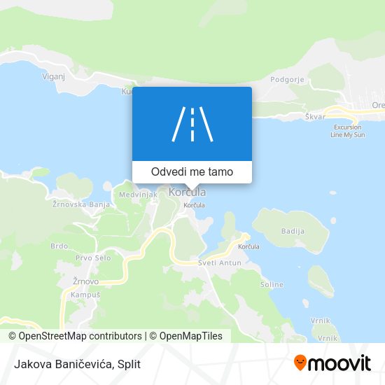 Karta Jakova Baničevića