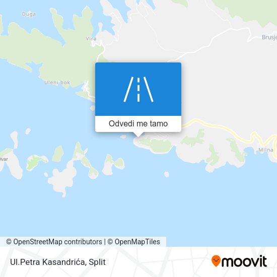Karta Ul.Petra Kasandrića