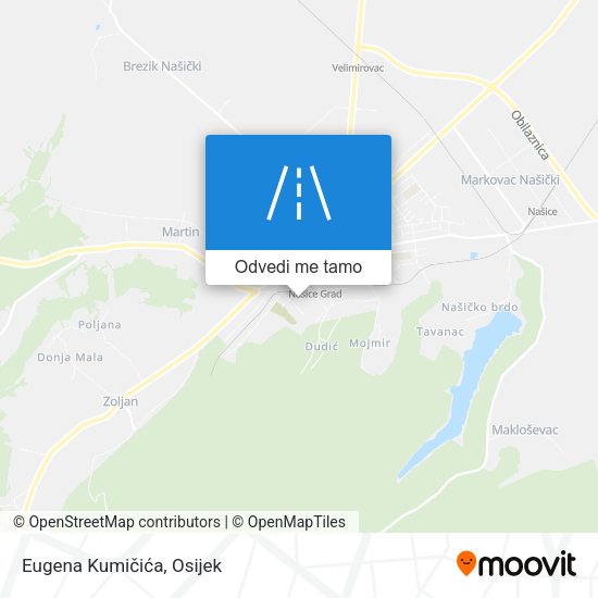 Karta Eugena Kumičića