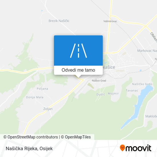 Karta Našička Rijeka