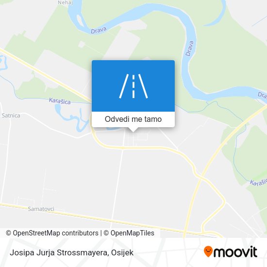 Karta Josipa Jurja Strossmayera