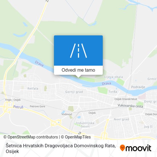 Karta Šetnica Hrvatskih Dragovoljaca Domovinskog Rata