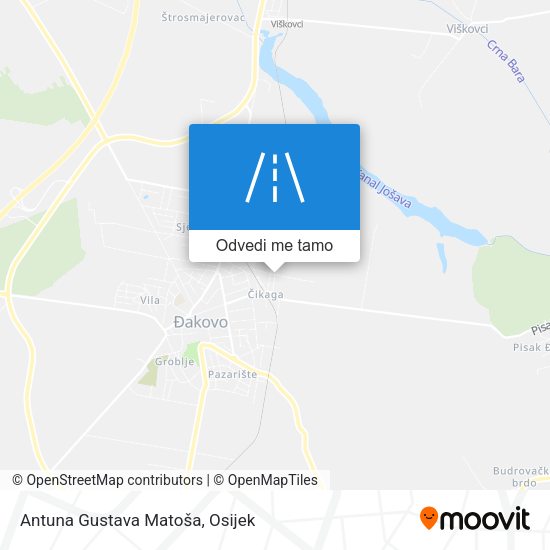 Karta Antuna Gustava Matoša