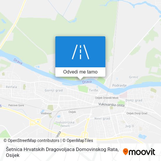 Karta Šetnica Hrvatskih Dragovoljaca Domovinskog Rata
