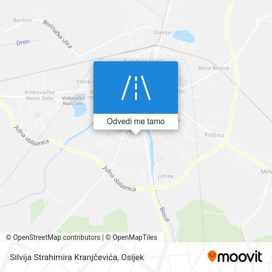 Karta Silvija Strahimira Kranjčevića