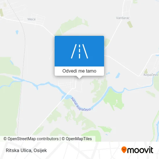 Karta Ritska Ulica
