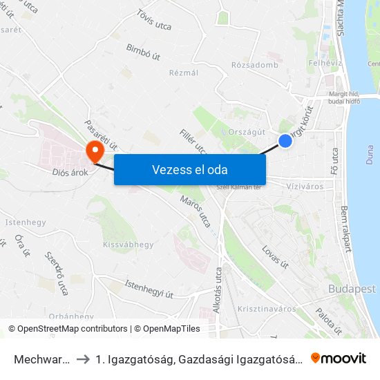 Mechwart Liget to 1. Igazgatóság, Gazdasági Igazgatóság, Jogi Iroda, Labor map