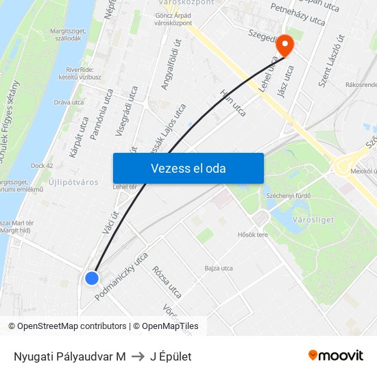 Nyugati Pályaudvar M to J Épület map