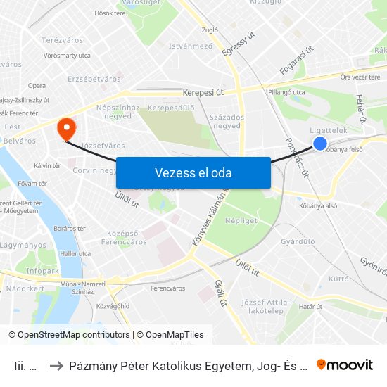 Iii. Kapu to Pázmány Péter Katolikus Egyetem, Jog- És Államtudományi Kar map