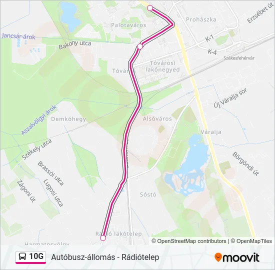10G  Line Map