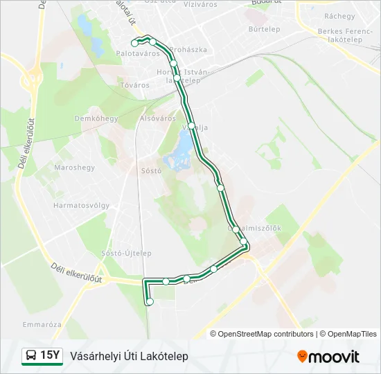 15Y Bus Line Map