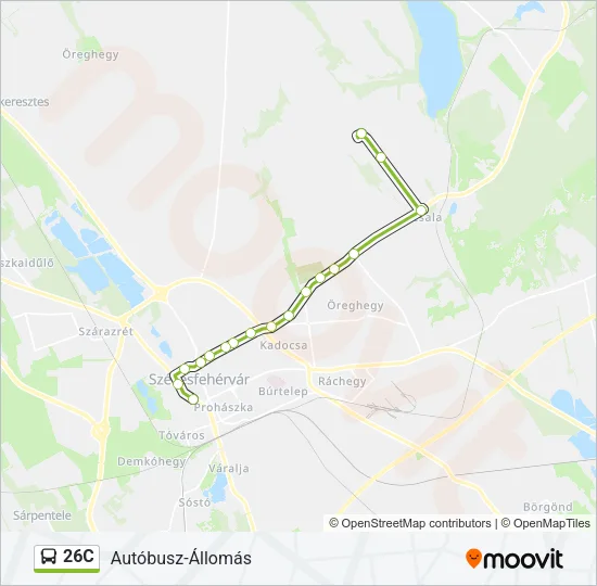 26C Bus Line Map