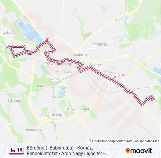 16  Line Map