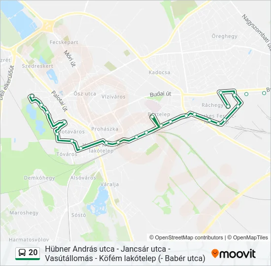20  Line Map