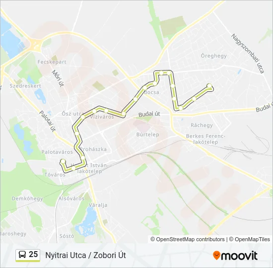 25  Line Map