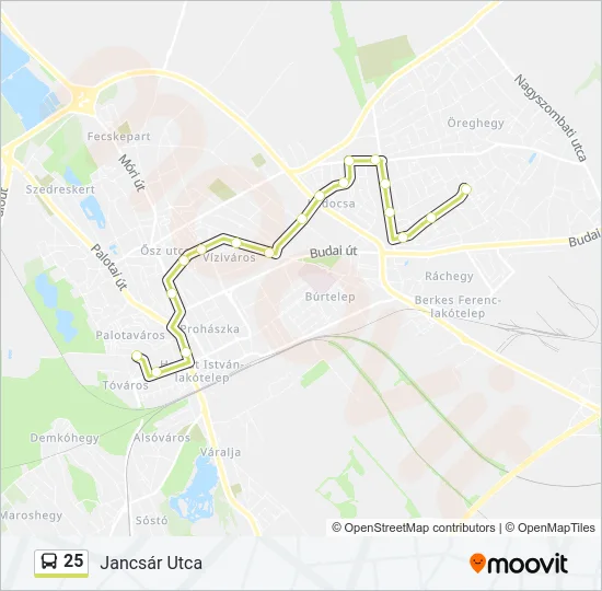 25  Line Map
