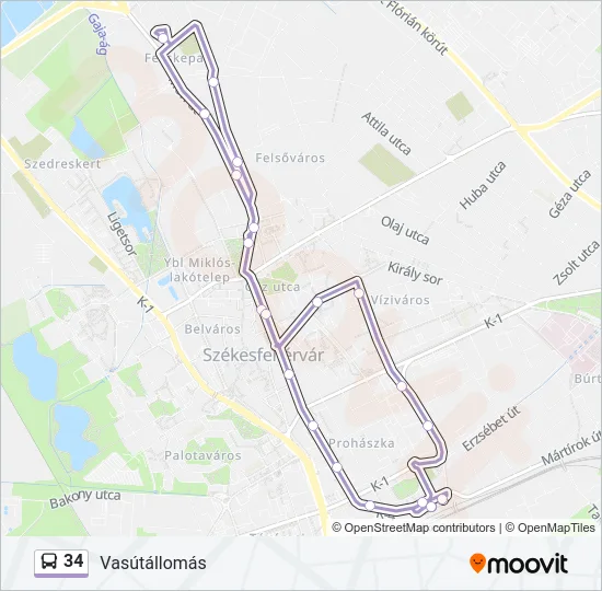 34  Line Map