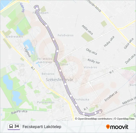 34  Line Map